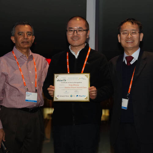 Yong with the Organization Committee at the ICDM 2025